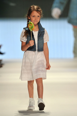 Illustration for article titled Adorable Child Fashion Show Fraught With Inner Grown-Up Conflicts